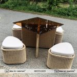 4 mẫu bàn ghế cafe phù hợp với không gian gia đình