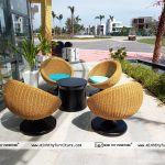 Minh Thy Furniture là đơn vị cung cấp bàn ghế ngoài trời tại dự án Sales Gallery Charm Resort Hồ Tràm