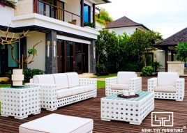 SOFA MÂY NHỰA MT1A10