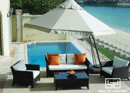 SOFA MÂY NHỰA MT1A14