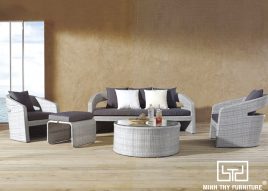 SOFA MÂY NHỰA MT1A4