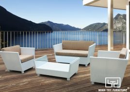 SOFA MÂY NHỰA MT1A6