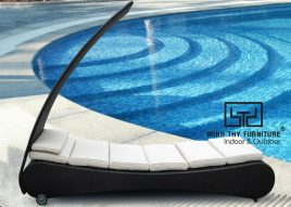 GHẾ HỒ BƠI NHỰA GIẢ MÂY 449