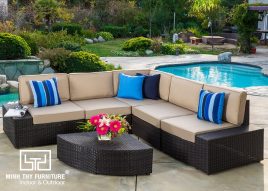 SOFA MÂY NHỰA MT1A21