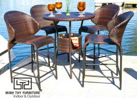 BÀN GHẾ QUẦY BAR MT815