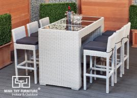 BÀN GHẾ QUẦY BAR MT818