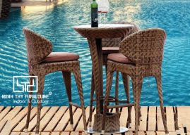 BÀN GHẾ QUẦY BAR MT824