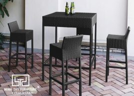 BÀN GHẾ QUẦY BAR MT837