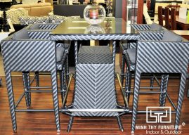 BÀN GHẾ QUẦY BAR MT839