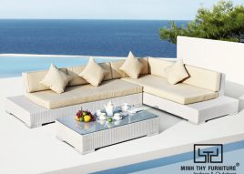 SOFA MÂY NHỰA MT107