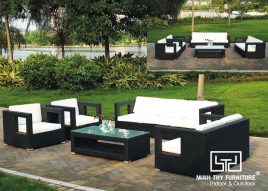 SOFA MÂY NHỰA MT114