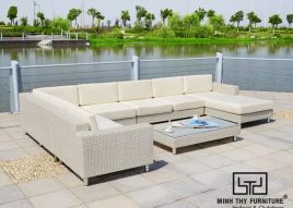 SOFA MÂY NHỰA MT116