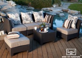 SOFA MÂY NHỰA MT156