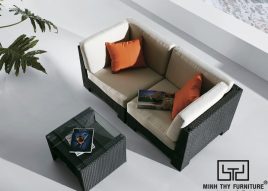 SOFA MÂY NHỰA MT157