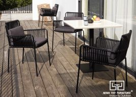 BÀN GHẾ NHỰA GIẢ MÂY MT2A228