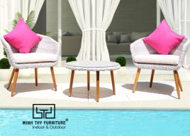 BÀN GHẾ NHỰA GIẢ MÂY MT2A226