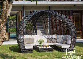 GHẾ HỒ BƠI MÂY NHỰA MT4A46