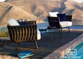 BÀN GHẾ NHỰA GIẢ MÂY MT2A245