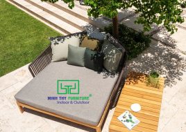 Ghế hồ bơi mây nhựa MT 4A57