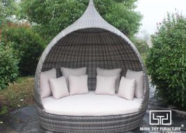 Giường hồ bơi mây nhựa MT 4A52
