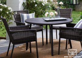 BÀN GHẾ NHỰA GIẢ MÂY MT2A255