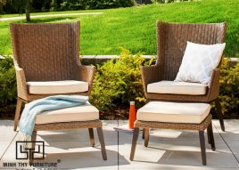 BÀN GHẾ NHỰA GIẢ MÂY MT2A256