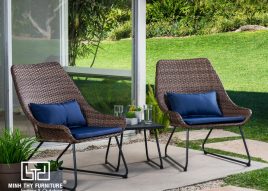 BÀN GHẾ NHỰA GIẢ MÂY MT2A258