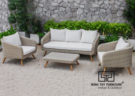 SOFA MÂY NHỰA MT1A91