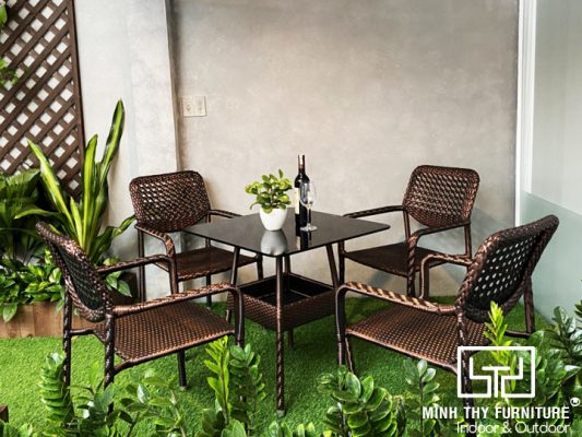 tiêu chí đáng giá bàn ghế mây nhựa