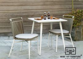 Bộ bàn ghế nhựa giả mây MT 2015