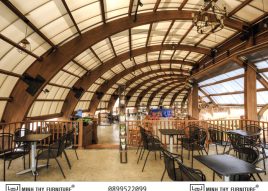 Mẫu bàn ghế sắt tại Coffee Centre Phú Cường