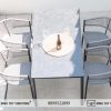 Bộ bàn ghế ăn mây nhựa MT 2009