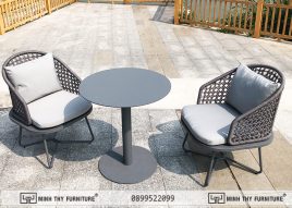 Bộ bàn ghế đan dây dù MT 2005