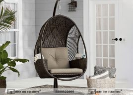 Xích đu mây nhựa 992