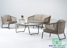 Sofa nhựa giả mây MT 1007