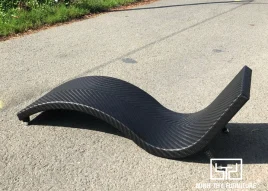 Ghế hồ bơi nhựa giả mây Mt 4047