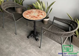 BÀN GHẾ NGOÀI TRỜI DÂY DÙ MT2052