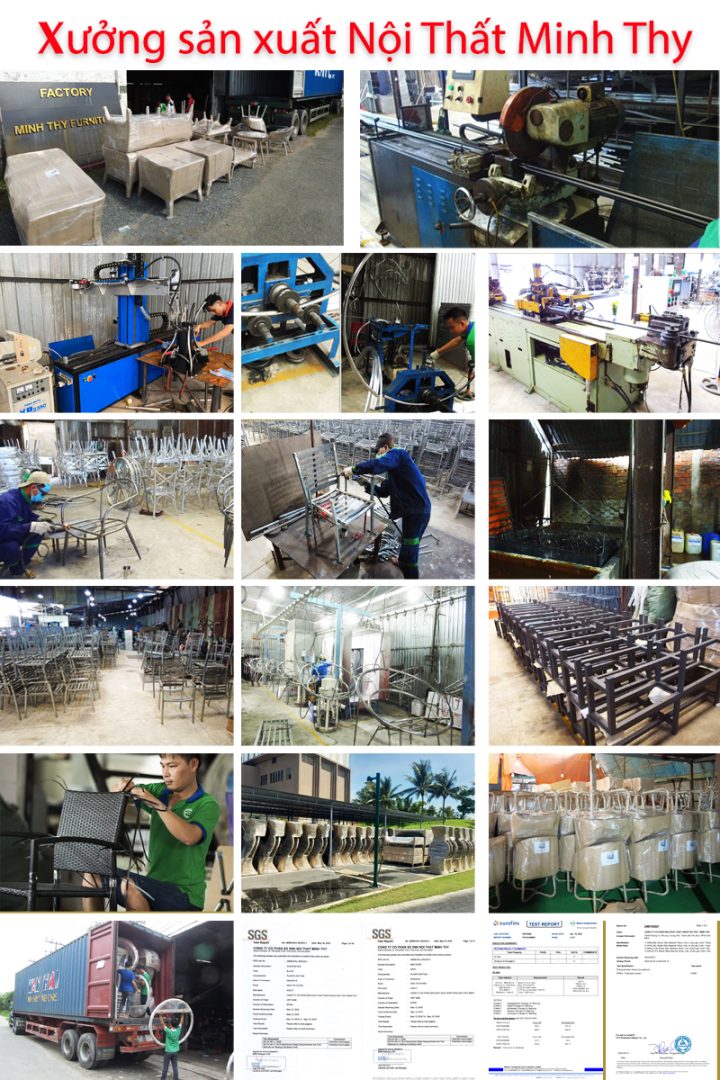 Nội Thất Minh Thy: Nét Độc Đáo Từ Chất Liệu Nhựa Giả Mây 2 Xưởng sản xuất nội thất Minh Thy