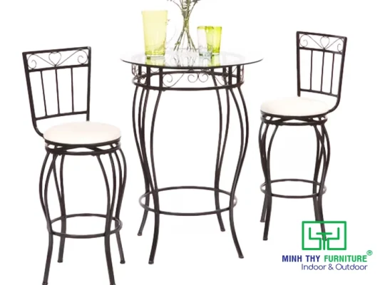 Xưởng sản xuất bàn ghế sắt cafe theo bản vẽ
