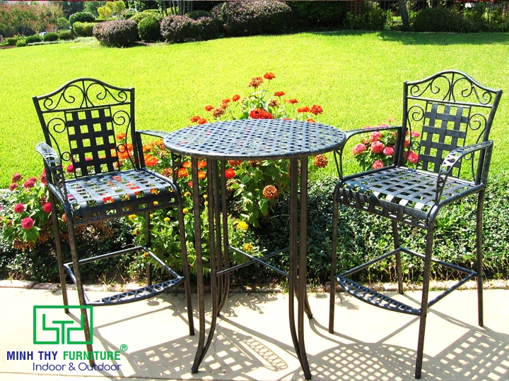 Bàn ghế sắt cafe sản xuất số lượng lớn cho dự án Bàn ghế sắt cafe sản xuất số lượng lớn cho dự án