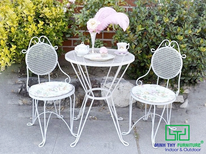 Sản xuất bàn ghế sắt cafe cho dự án số lượng lớn Sản xuất bàn ghế sắt cafe cho dự án số lượng lớn